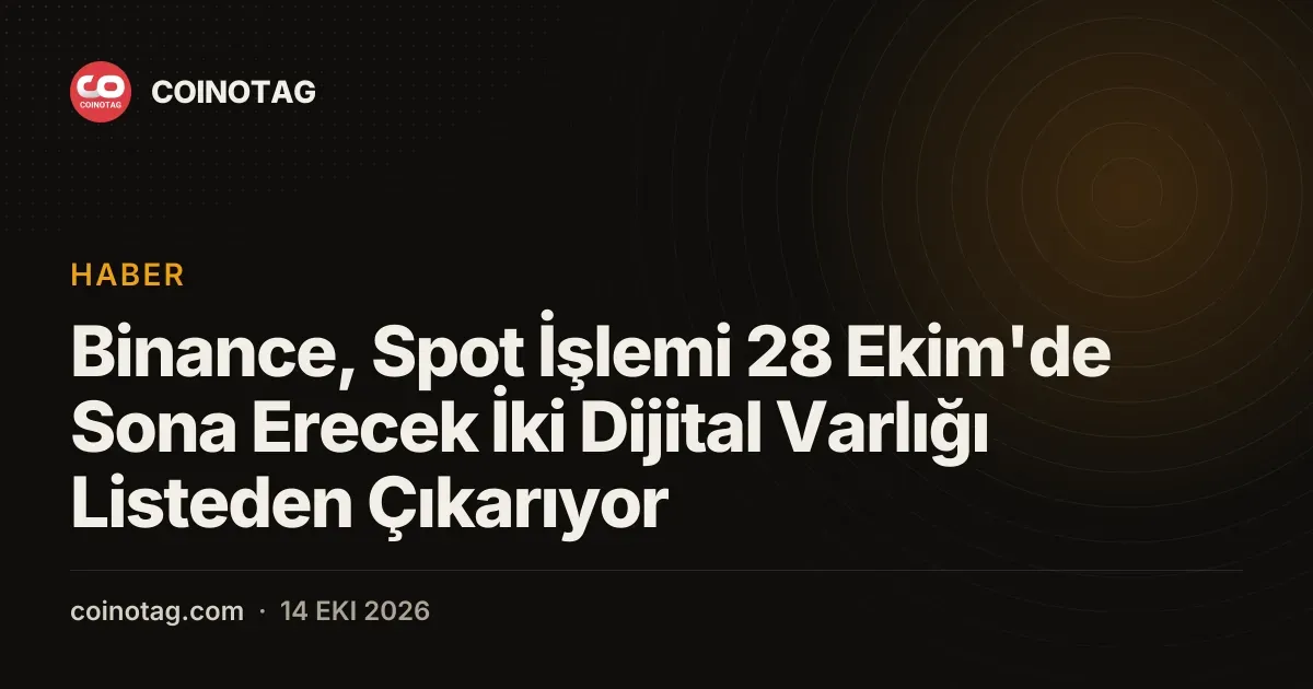 Binance delist karari sonrasi Epic Chain ve QuickSwap pariteleri kapanıyor