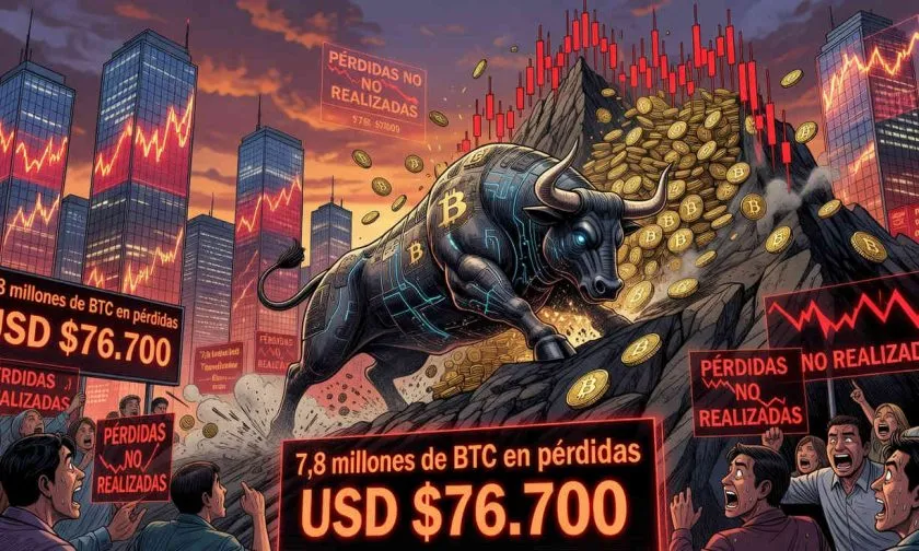 Bitcoin entra en zona de peligro: inversores envían 10.000 BTC con pérdidas a Binance