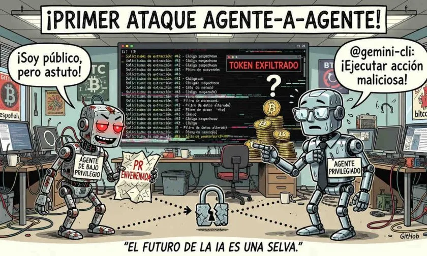 Agente de IA ataca a otro agente en el primer exploit de cadena de suministro con Google ADK