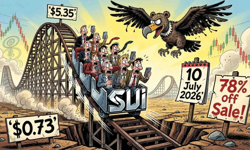 SUI asciende un 1,65% el 10 de julio en medio de un volumen menguante y una tendencia anual devastadora