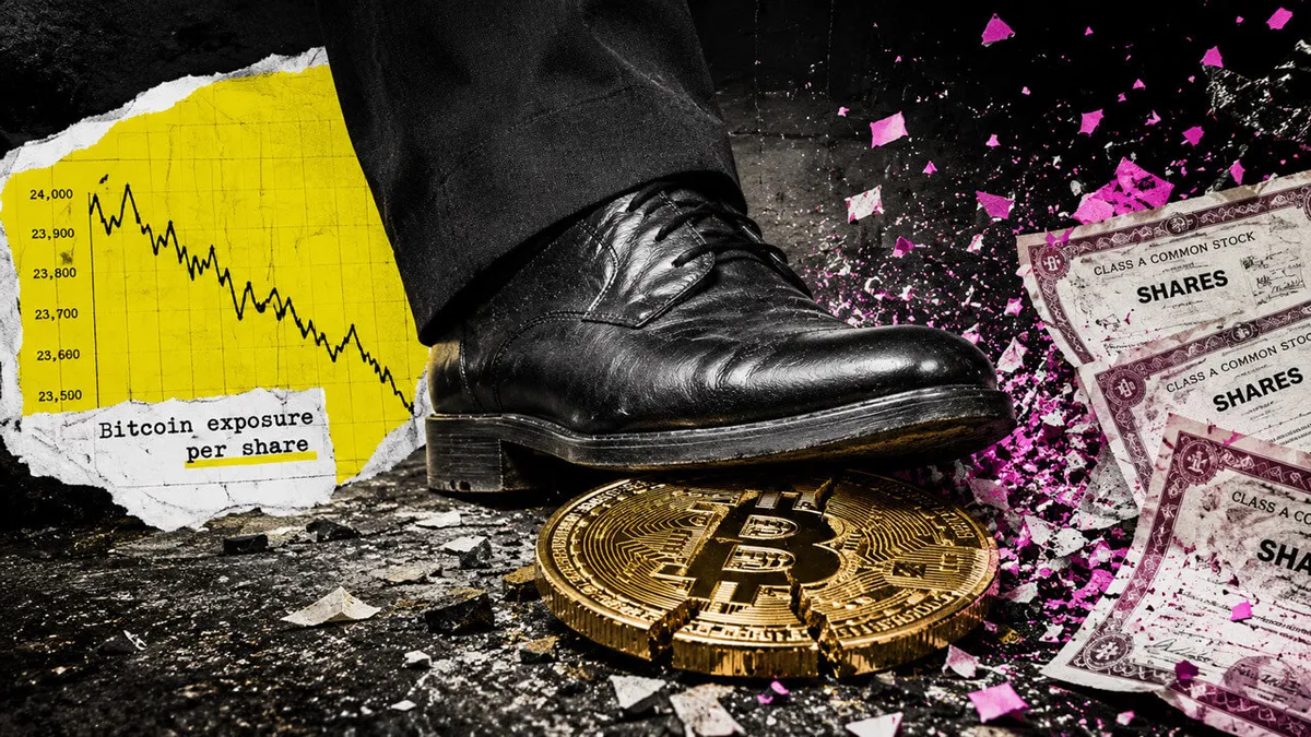 Strive's 20 BTC purchase dilutes Bitcoin exposure for shareholders with new shares