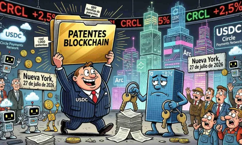 Circle, emisor de USDC, adquiere casi 1.000 patentes blockchain de IBM
