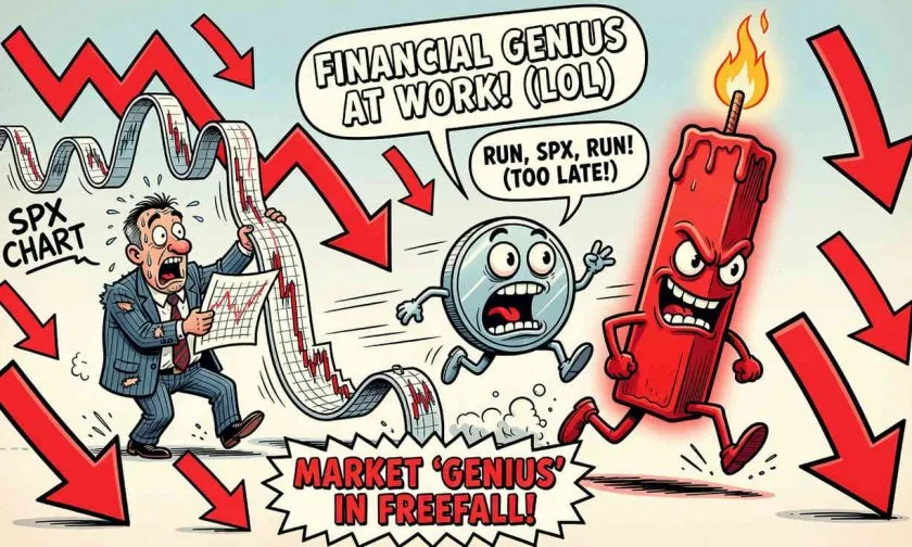 SPX se desploma un 8.98% mientras las memecoins enfrentan una corrección: ¿se avecina un colapso mayor?