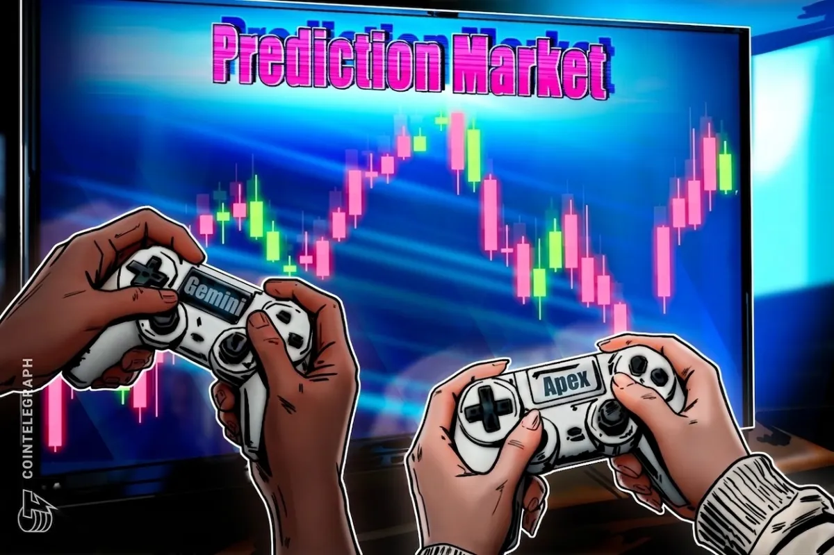 Gemini se torna local exclusivo para contratos de eventos de criptomoedas em parceria com Apex