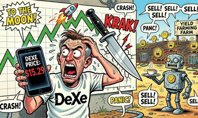 DeXe se desploma un 21% y pone en jaque su tendencia alcista
