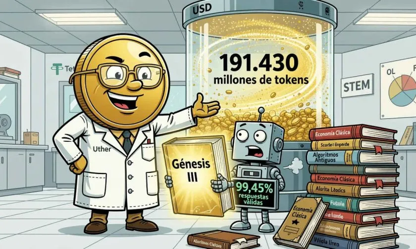 Tether lanza Genesis III, un conjunto de datos IA con 99,45% de precisión