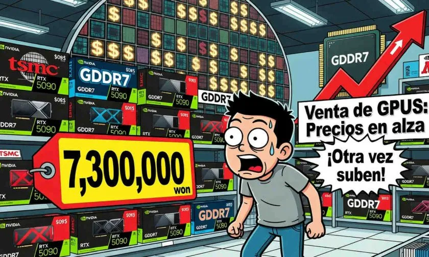 Precios de RTX 50 suben hasta 30% en Corea del Sur: TSMC y GDDR7 impulsan alza