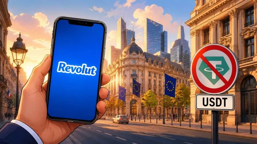 Revolut aclara que el retiro de USDT aplicará solo para el EEE y Suiza