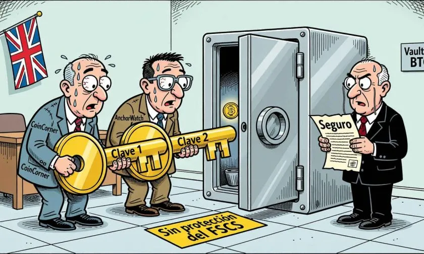 CoinCorner presenta Vault, custodia de Bitcoin asegurada por Lloyd’s al 1,5% anual