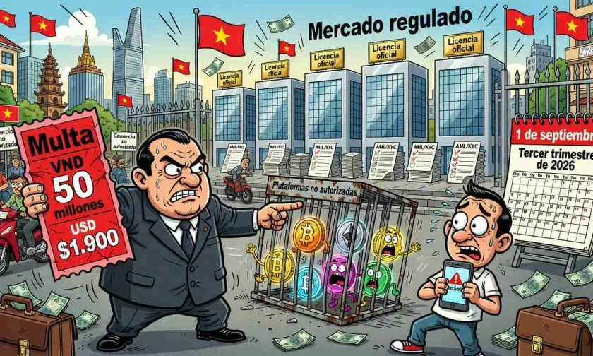 Vietnam impondrá multas de hasta USD $1.900 por operar con criptos no autorizadas