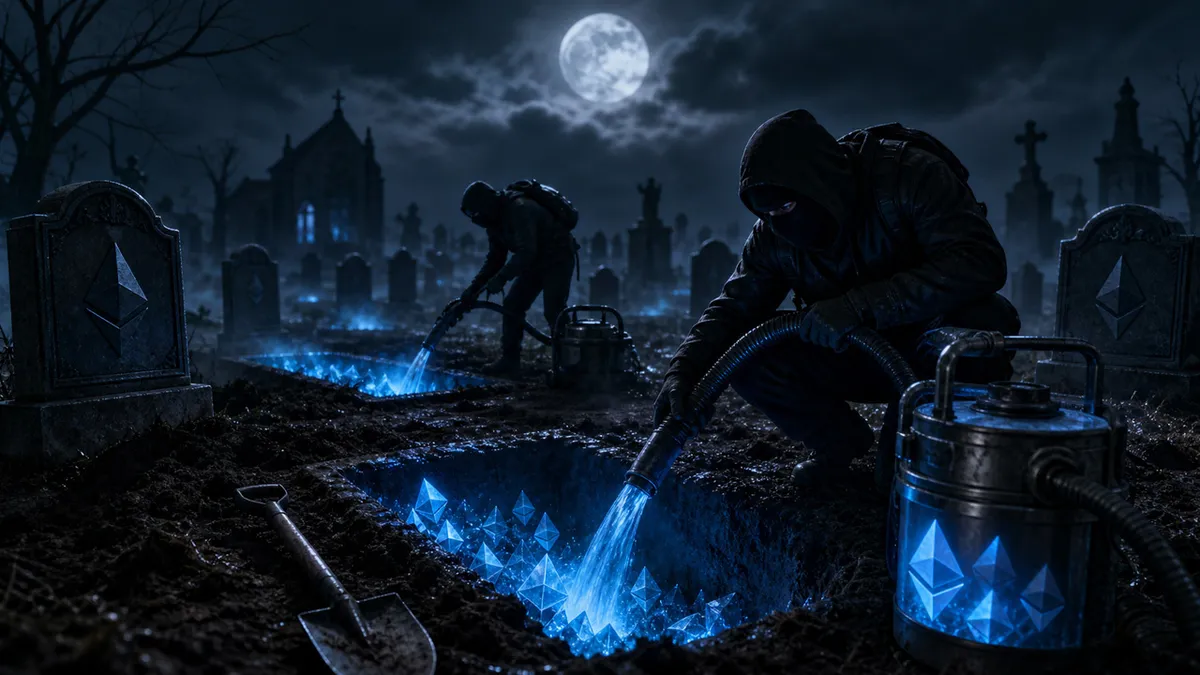 Someone just drained long-forgotten dormant Ethereum wallets, and the cause may trace back years