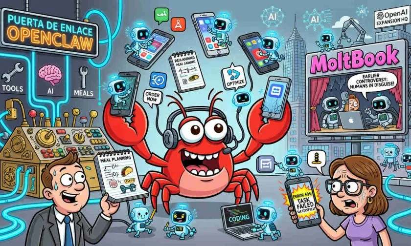 OpenClaw llega a Android y iPhone y lleva los agentes de IA directo al bolsillo
