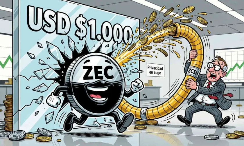 Zcash alcanza los USD $1.021 impulsado por el ETF ZCSH de Grayscale