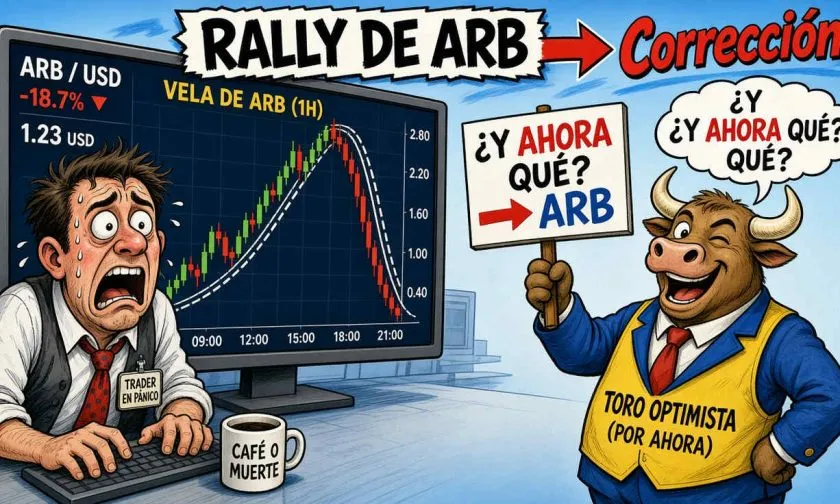 Arbitrum se recupera tras corrección y avanza un 209% en 90 días
