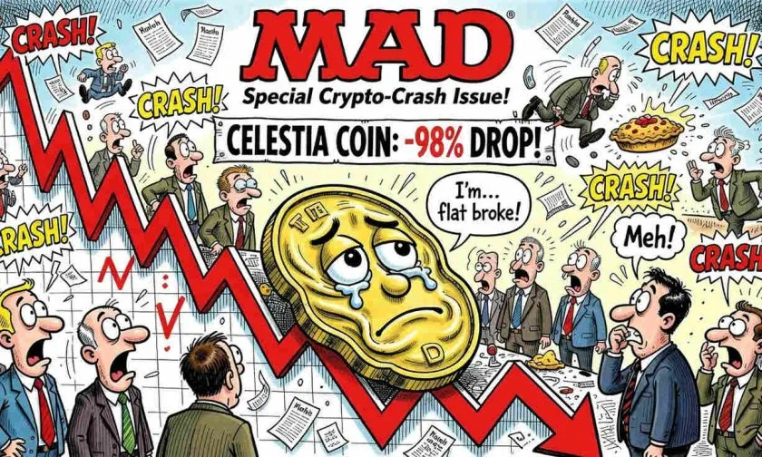 Celestia (TIA) cae 4.82% mientras el mercado ignora su recuperación técnica