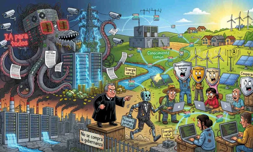 Manifiesto propone una IA descentralizada para frenar el poder de los megadatacenters