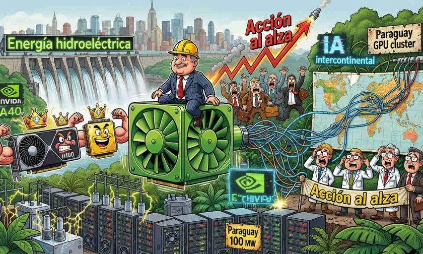 HIVE impulsa sus acciones tras probar que sus GPU en Paraguay compiten con H100 en IA