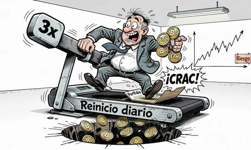 Volatility Shares busca ofrecer ETF apalancados 3x de Bitcoin y Ethereum