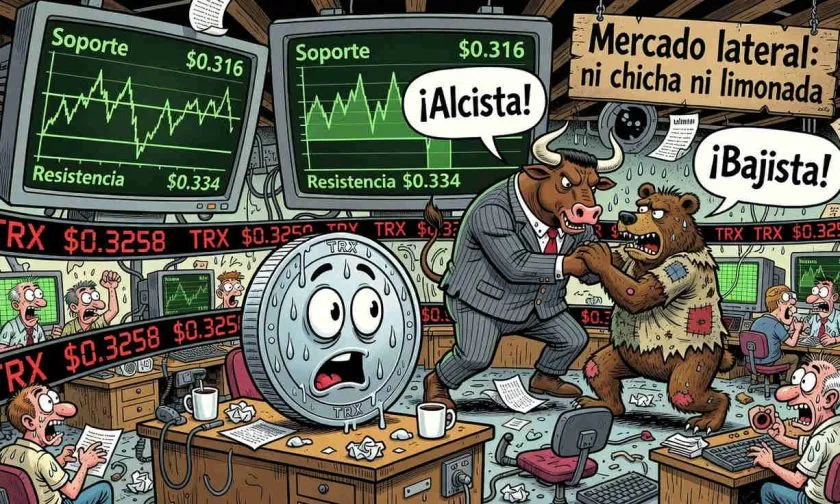 TRX se aferra a los $0,32 en julio mientras los alcistas esperan una señal de reacción