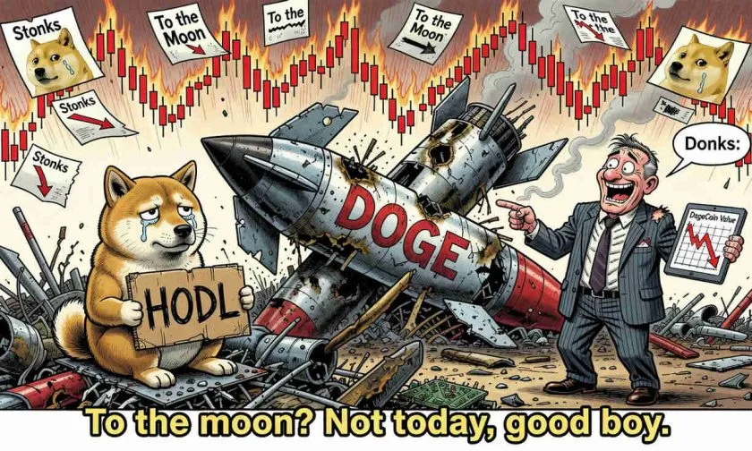 Dogecoin se desploma un 5,62%: ¿corrección técnica o señal de agotamiento?