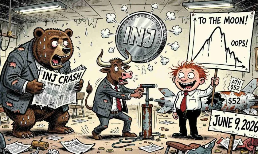 Injective (INJ) rompe resistencia clave pese a bajo volumen: ¿es sostenible el rebote del 6%?