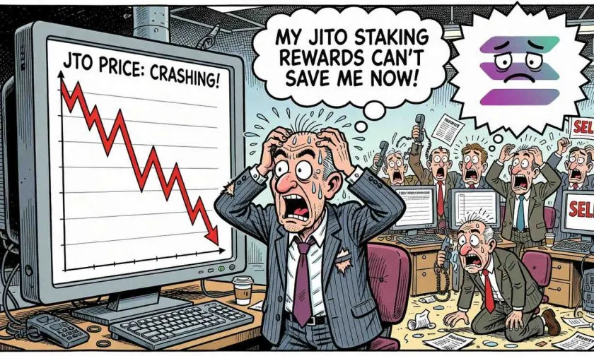 Jito (JTO) cae un 6.72% y pone en alerta a los inversores tras un rally de tres meses