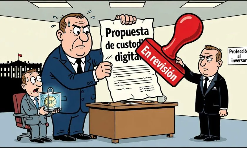 Propuesta de la SEC podría redefinir la custodia de activos digitales