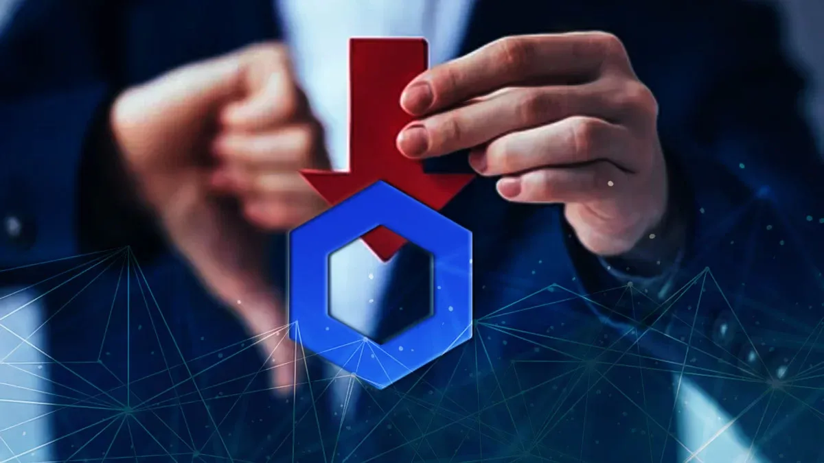 Chainlink fiyatı 11,05 dolara gerileyerek %79,02 düştü zirveden