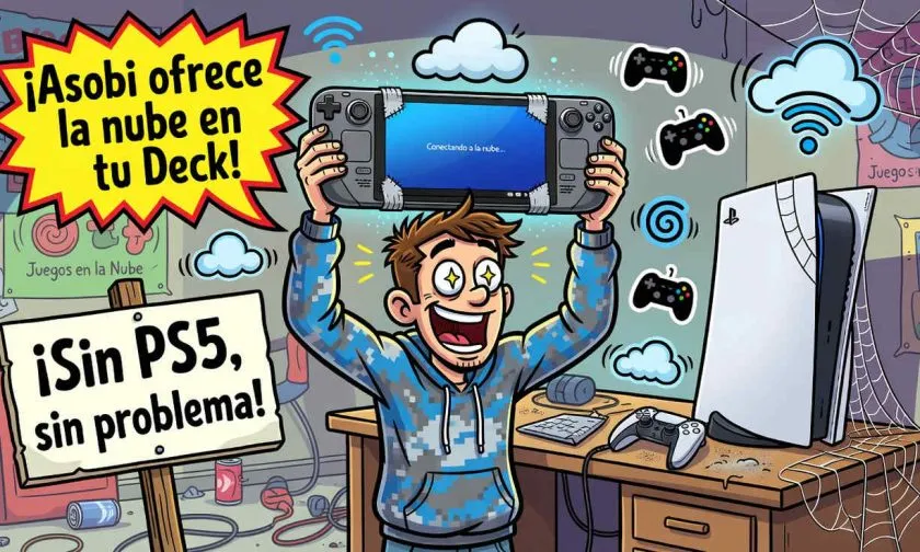 Asobi Remote Play: juega PS5 en la Steam Deck sin consola y con nube