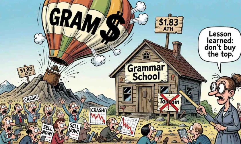 GRAM registra caída del 3.83% y pone a prueba el soporte clave tras su máximo histórico