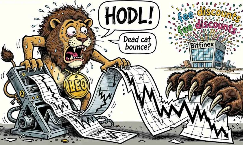 LEO se aferra a los USD $9,49 mientras el volumen se desploma un 48% — 11 de junio de 2026