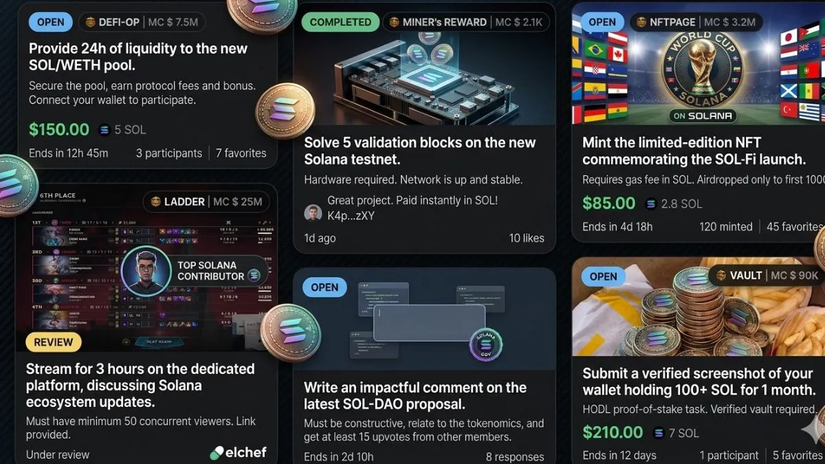 Pump.fun lanza plataforma para ganar u ofrecer recompensas en solana por cualquier tarea