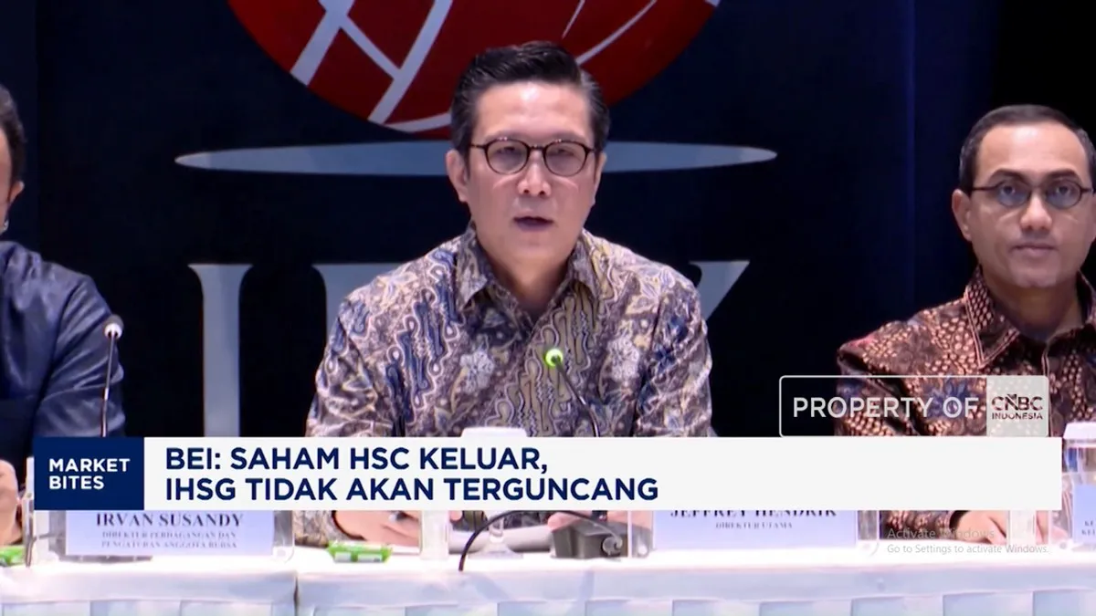 HSC didepak dari indeks pasar menyusul langkah reformasi BEI dan OJK