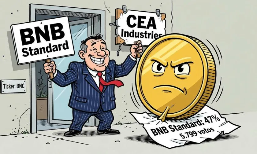 CEA Industries se transforma en BNB Standard tras apoyo comunitario del 47%