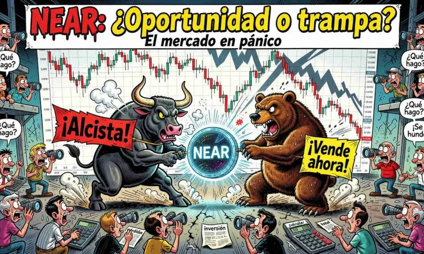 NEAR Protocol retrocede 2,77% y enfrenta soportes críticos de $1,68