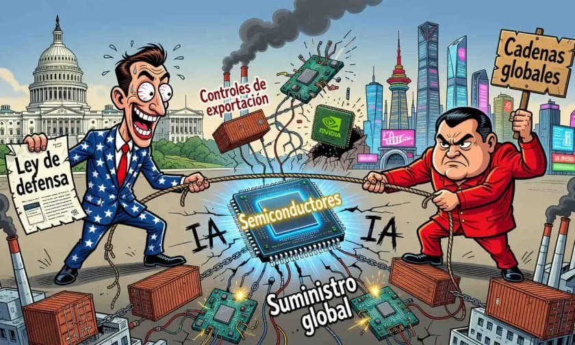 China denuncia que las nuevas restricciones de chips de EE.UU. amenazan las cadenas globales