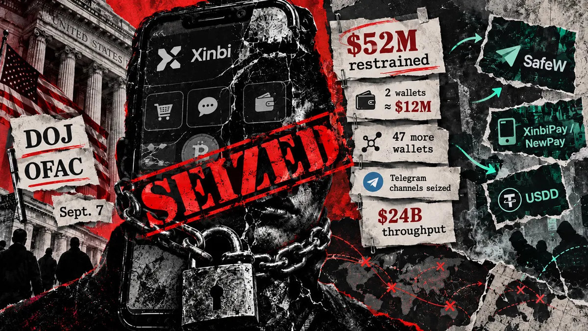 US crackdown on $24 billion crypto black market disrupts money laundering operations