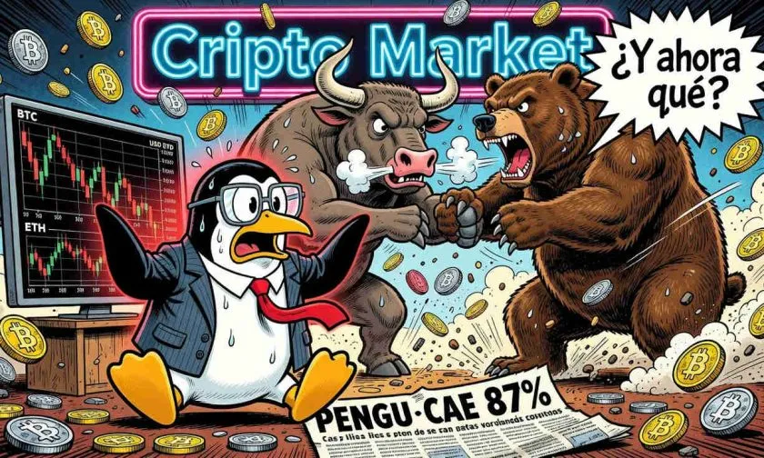 Pudgy Penguins (PENGU) pierde 87,54% desde su máximo histórico