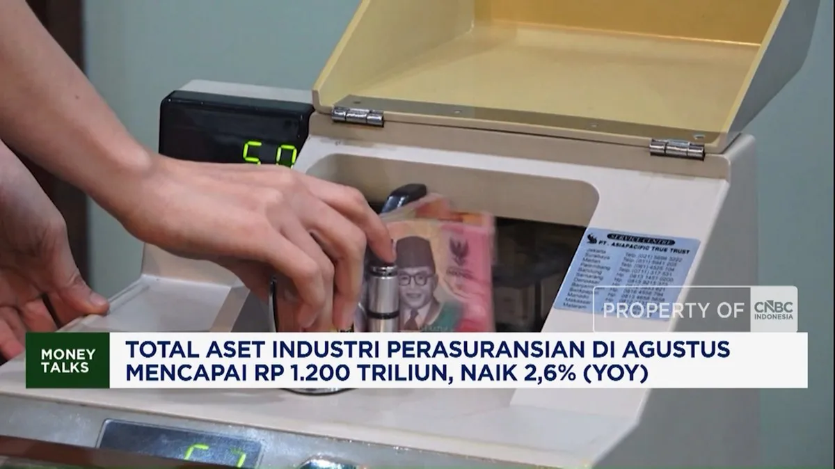 Video: Total Aset Industri Perasuransian di Agustus Capai Rp 1.200 T