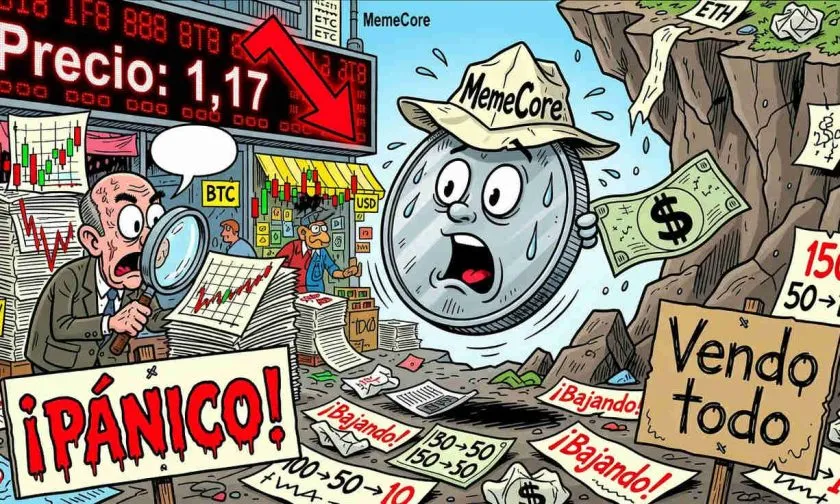 MemeCore cae 5,61% en medio de una sesión de alta volatilidad: ¿continúa la corrección?