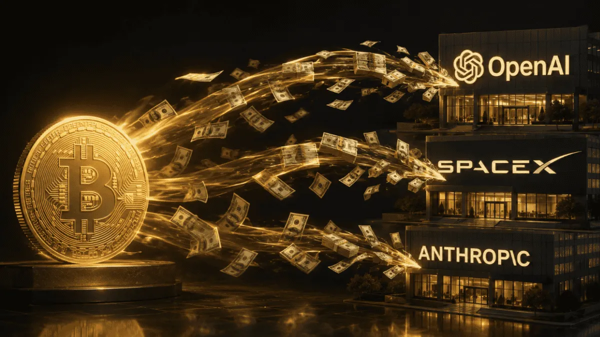 Un ciclo de mega-IPO le estaría «robando» dinero a bitcoin