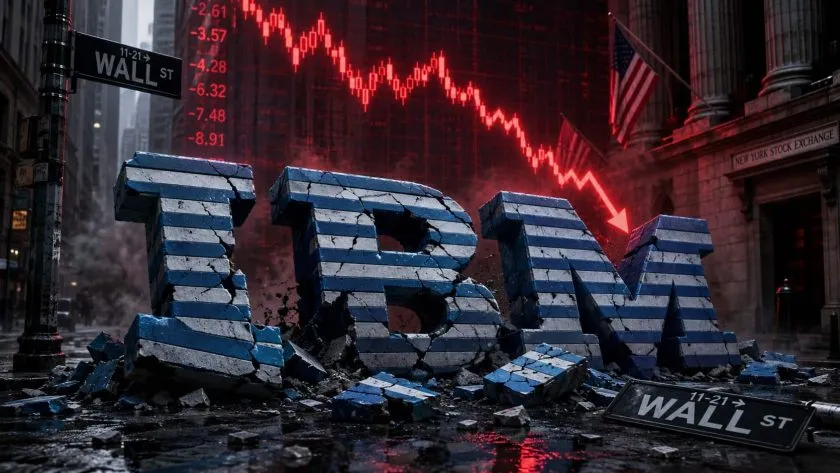 IBM se desploma 23% en su peor día desde 1987 tras resultados trimestrales
