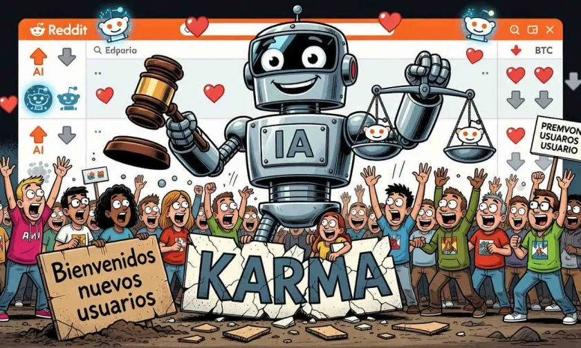 Reddit eliminará el karma como barrera para nuevos usuarios con moderación IA