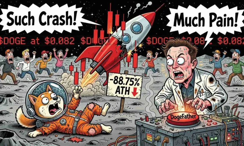 $DOGE cede otro 2% el 19 de junio de 2026: La huida de los memes se acelera