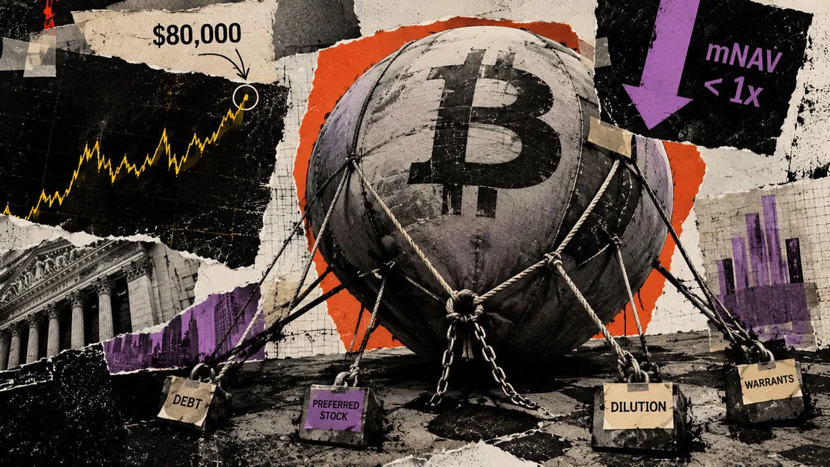 Bitcoin's $80,000 surge fails to revive treasury premiums for key firms