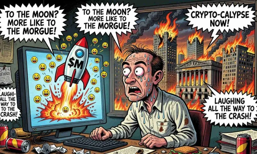 MemeCore ($M) se desploma un 13.9% el 9 de julio de 2026 y desata temores de corrección mayor