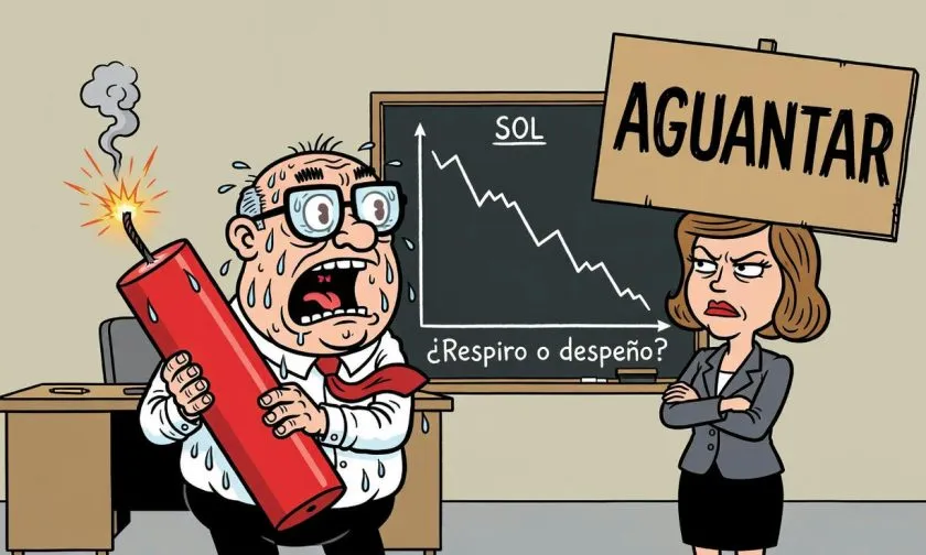 Solana retrocede un 1,59% y se sitúa en USD $99,7 tras rally del 36%