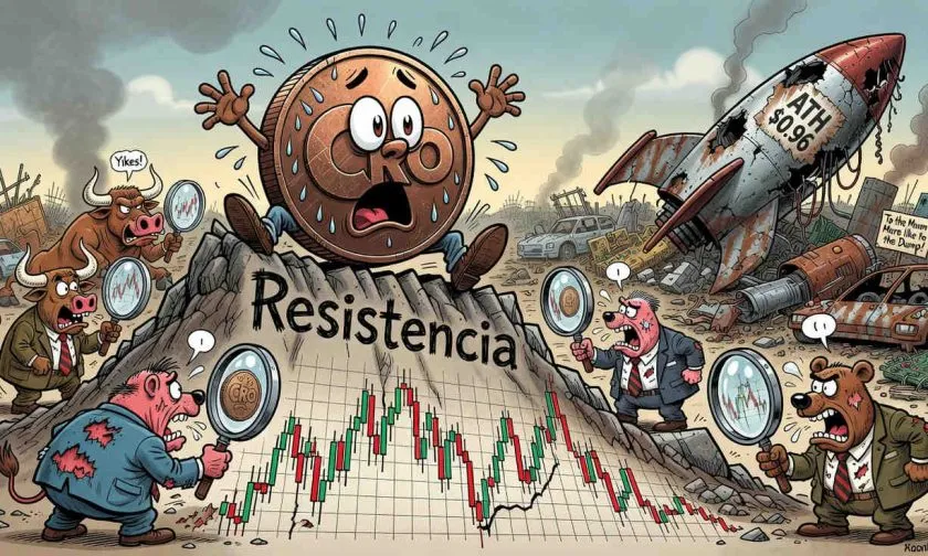 CRO irrumpe con un alza del 5% y un volumen 421% superior: ¿está renaciendo Crypto.com Coin?