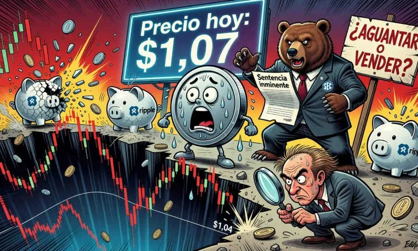 Análisis de XRP del 30 de julio: ¿Resistirá el soporte clave de USD $1,04?