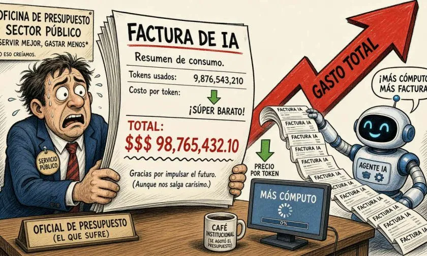 A pesar de la caída en el costo por token, la demanda de IA podría costar $6 billones anuales para 2031